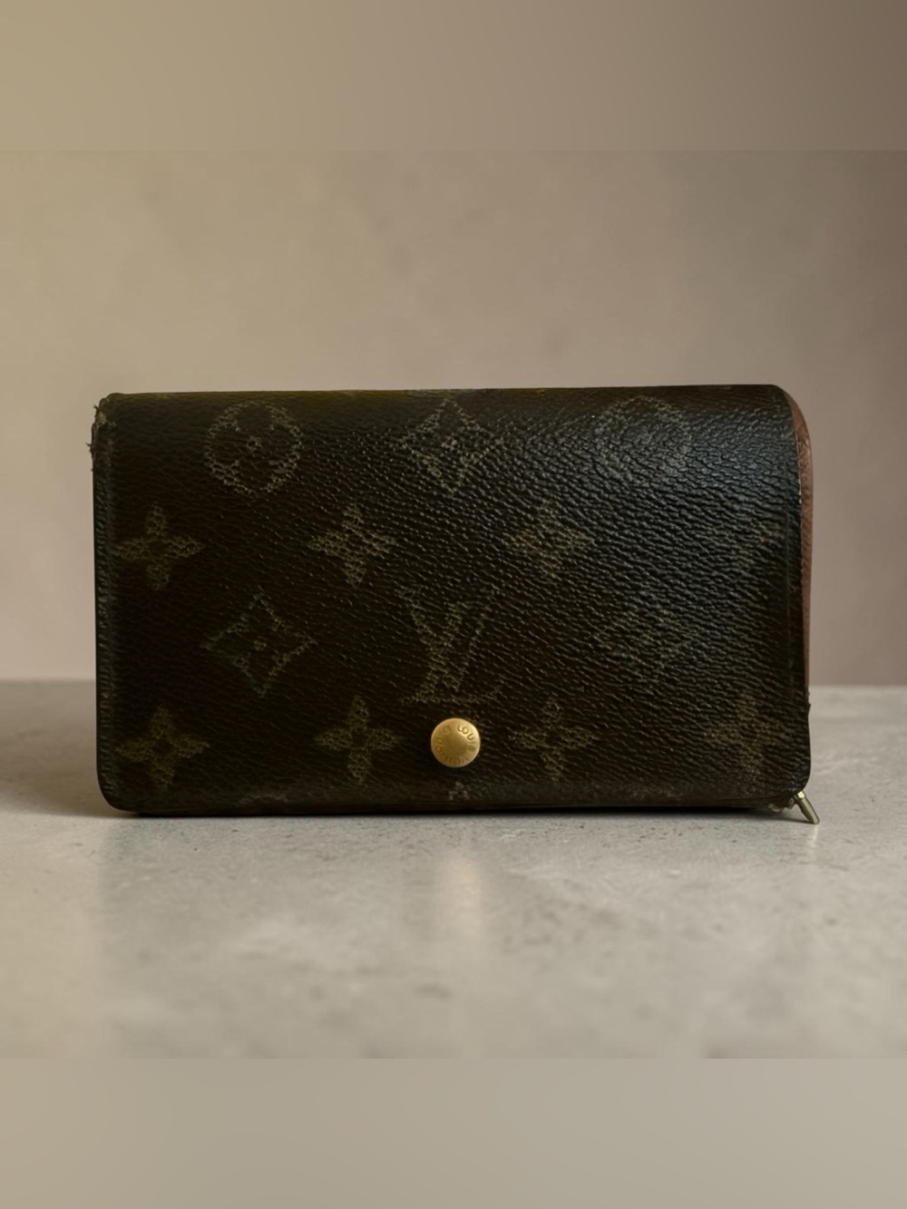 Louis Vuitton Monogram Snap Wallet with COA